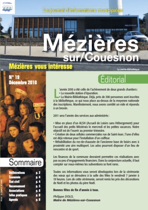 Bulletin Municipal N19 Site officiel de la commune de Mézières sur