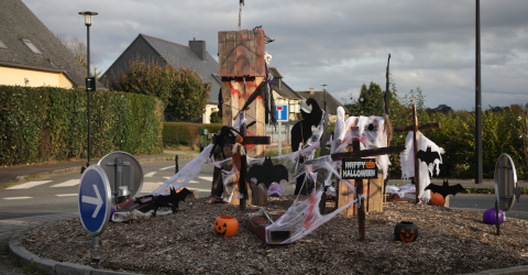 Mézières-sur-Couesnon se prépare à la fête d'halloween